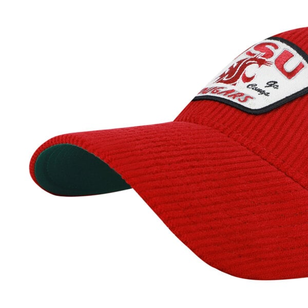 Casquette unisexe ajustable '47 Red Washington State Cougars Accordia en velours côtelé MVP