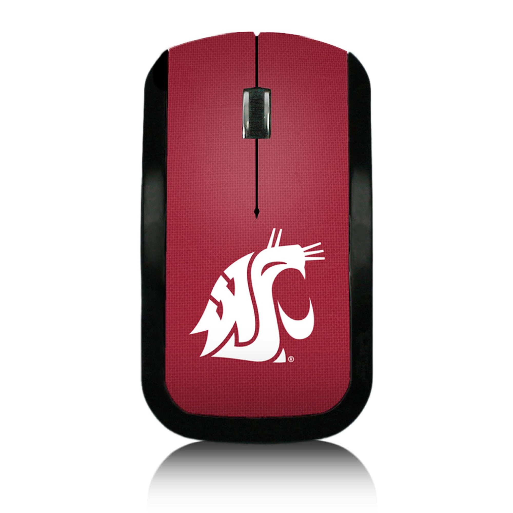 Washington State Cougars Solid Design Wireless Mouse