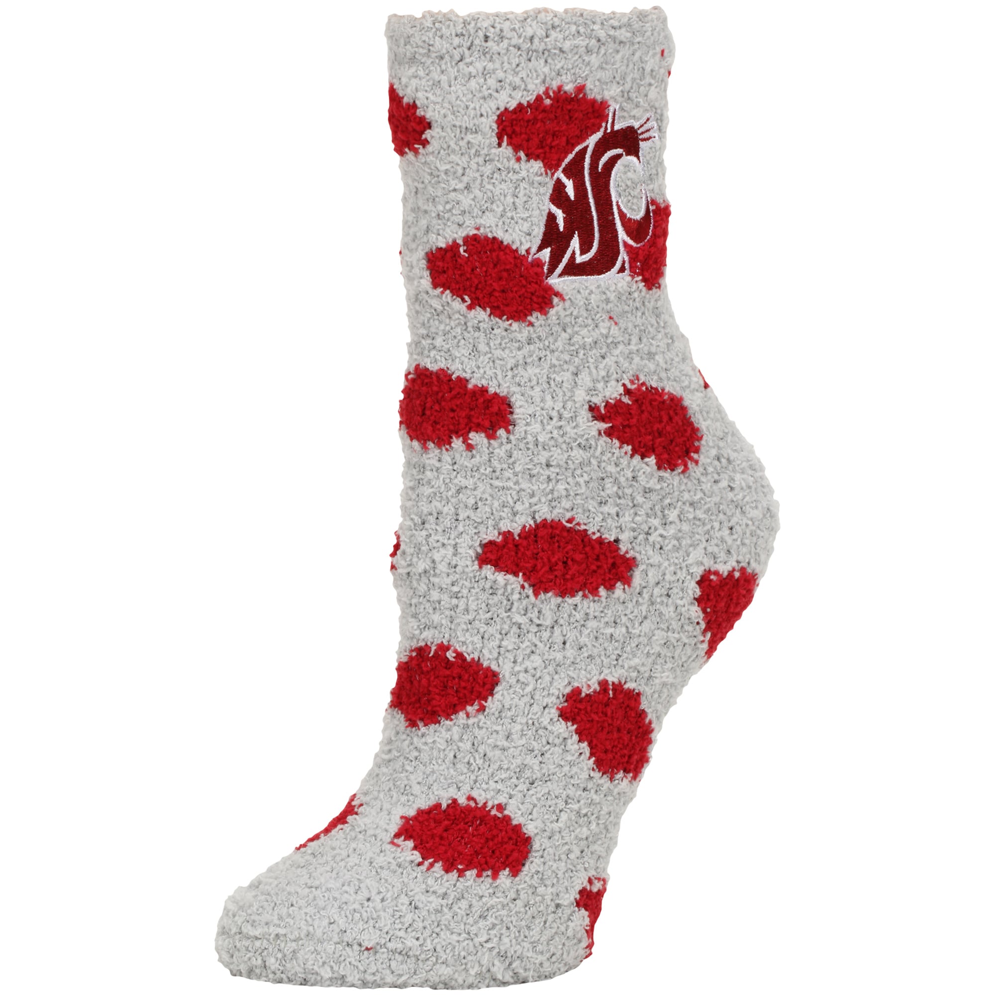 Chaussettes Femme ZooZatz Washington State Cougars Plush Dot