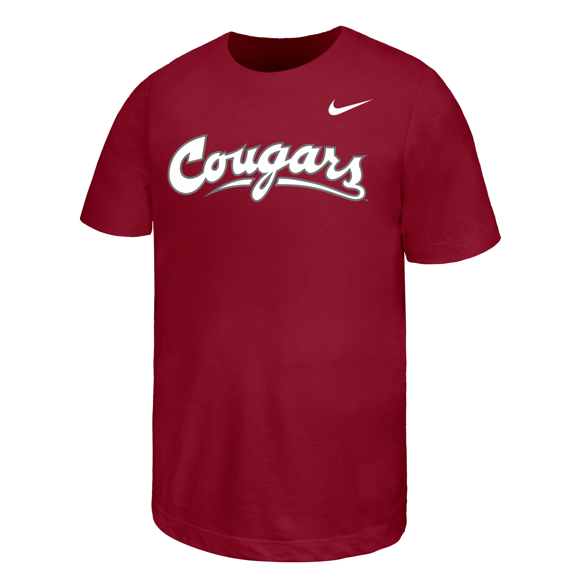 T-shirt Nike Crimson Washington State Cougars Core Wordmark pour enfant