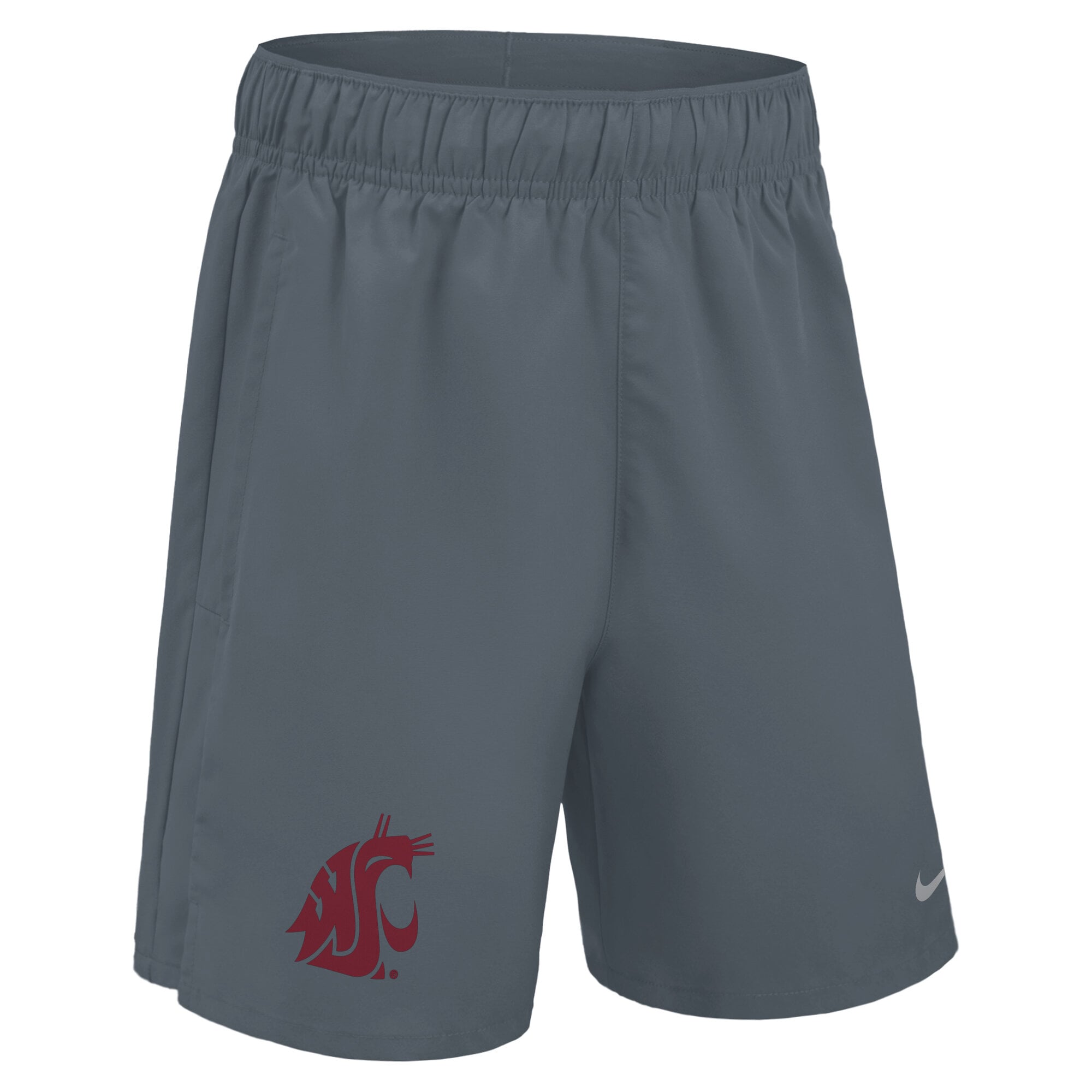Youth Nike Gray Washington State Cougars Challenger Dri-FIT Shorts