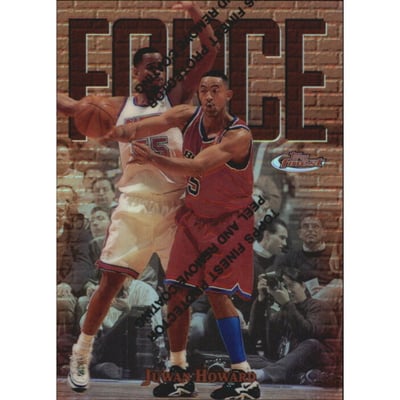 1997-98 Finest Refractors #9 Juwan Howard B