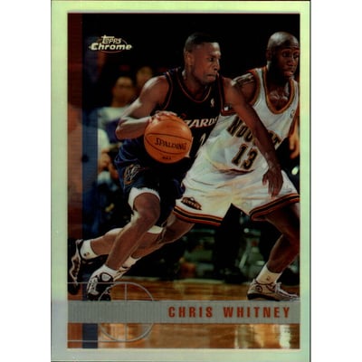 1997-98 Topps Chrome Refractors #176 Chris Whitney