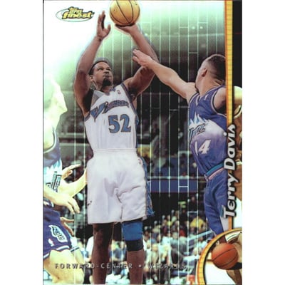 1998-99 Finest No Protectors Refractors #207 Terry Davis