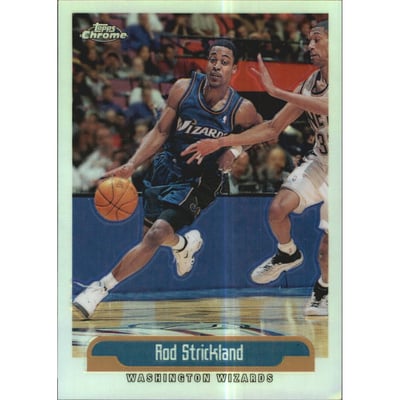1999-00 Topps Chrome Refractors #127 Rod Strickland