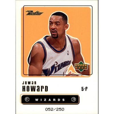 1999-00 Upper Deck Retro Gold #12 Juwan Howard