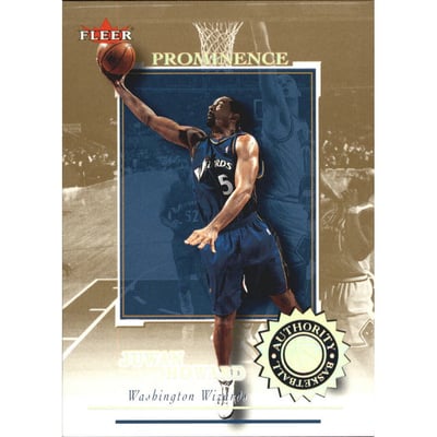 2000-01 Fleer Authority Prominence 125/75 #85 Juwan Howard