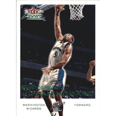 2000-01 Fleer Focus Draft Position #118 Juwan Howard/100