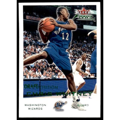 2000-01 Fleer Focus Draft Position #139 Chris Whitney/200
