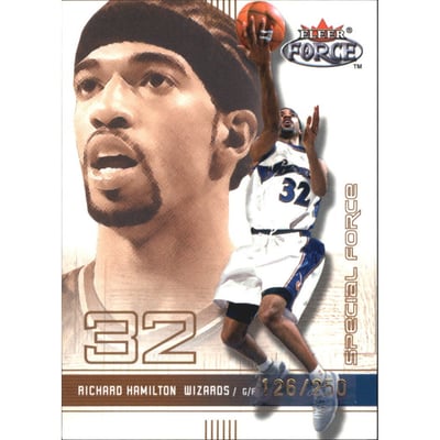 2001-02 Fleer Force Special Forces #72 Richard Hamilton
