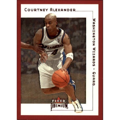 2001-02 Fleer Premium Star Rubies #105 Courtney Alexander