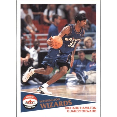 2001-02 Fleer Shoebox Footprints #111 Richard Hamilton