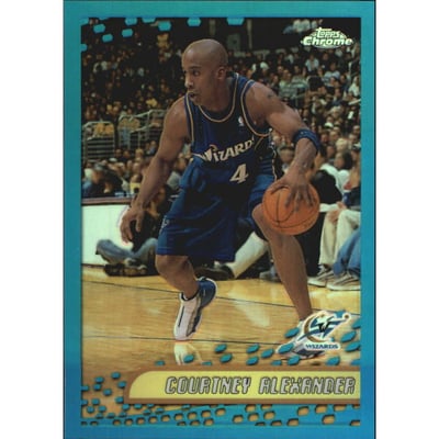 2001-02 Topps Chrome Refractors #126 Courtney Alexander