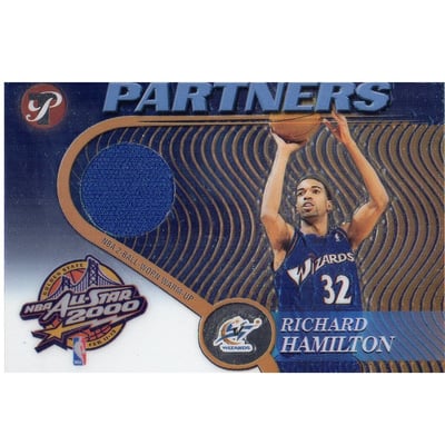 2001-02 Topps Pristine Partners #PARH Richard Hamilton