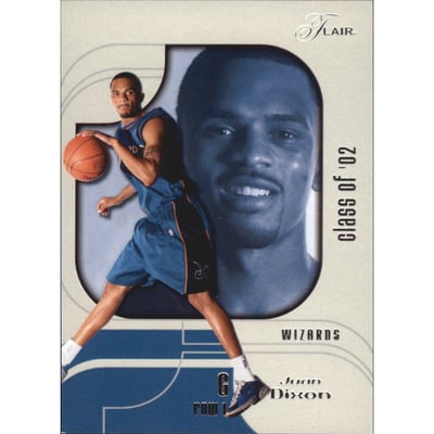2002-03 Flair Row 1 #112 Juan Dixon