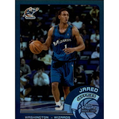 2002-03 Topps Chrome Refractors #134 Jared Jeffries