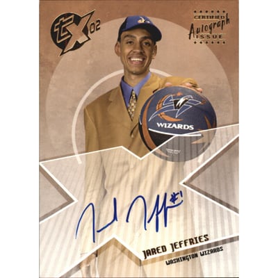2002-03 Topps Xpectations Autographs #XAJJE Jared Jeffries C