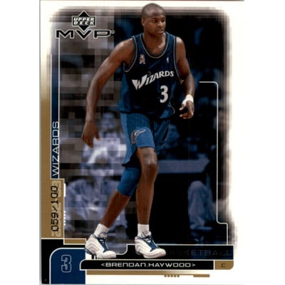 2002-03 Upper Deck MVP Gold #189 Brendan Haywood