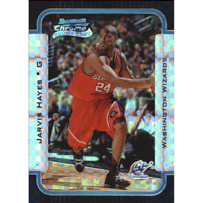 2003-04 Bowman Chrome X-fractors #134 Jarvis Hayes