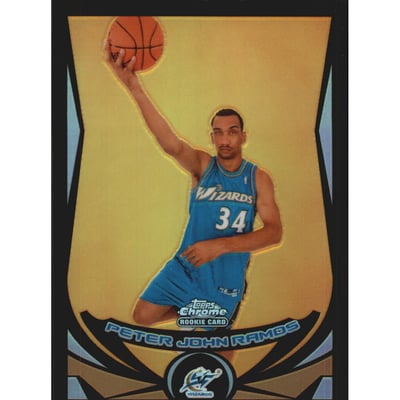 2004-05 Topps Chrome Refractors Black #196 Peter John Ramos