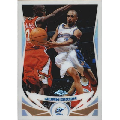 2004-05 Topps Chrome Refractors #52 Juan Dixon
