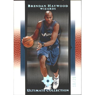2005-06 Ultimate Collection Silver #130 Brendan Haywood