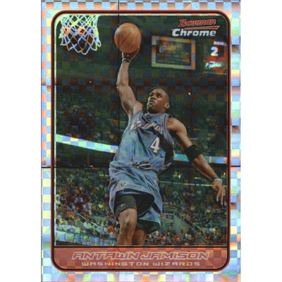 2006-07 Bowman Chrome X-Fractors #89 Antawn Jamison