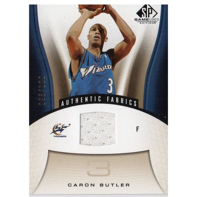 2006-07 SP Game Used Gold #199 Caron Butler JSY