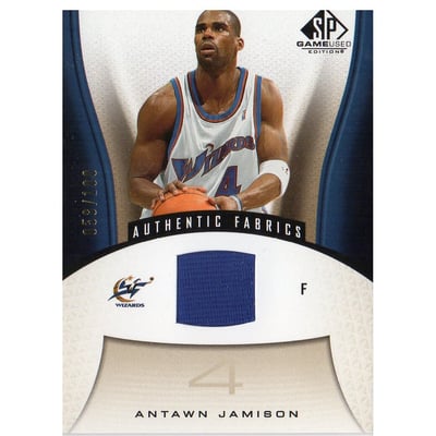 2006-07 SP Game Used Gold #200 Antawn Jamison JSY