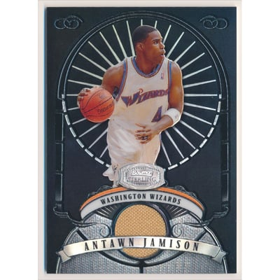 2007-08 Bowman Sterling Refractors Black #AJA Antawn Jamison JSY