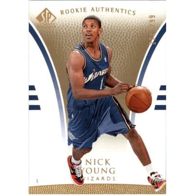 2007-08 SP Authentic #105 Nick Young/299 RC