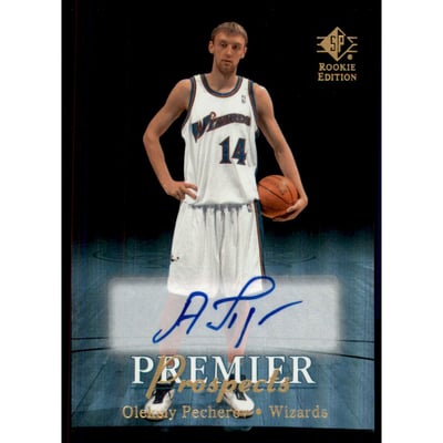 2007-08 SP Rookie Edition 1994-95 SP Rookie Autographs #176 Oleksiy Pecherov