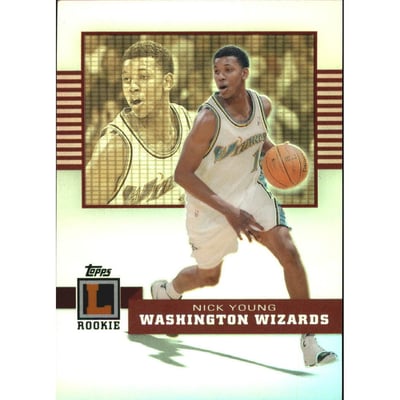 2007-08 Topps Letterman Refractors #74 Nick Young