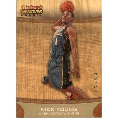 2007-08 Topps Trademark Moves Orange #73 Nick Young