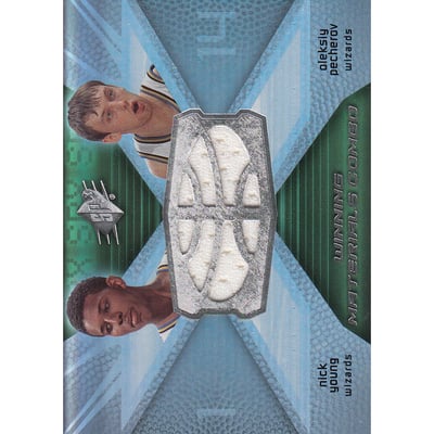 2008-09 SPx Winning Materials Combos #WMCPY Nick Young/Oleksiy Pecherov