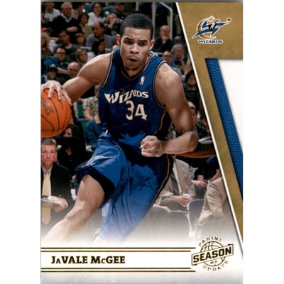 2010-11 Panini Season Update Gold #94 JaVale McGee
