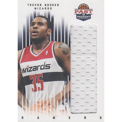 2011-12 Panini Past and Present Gamers Jerseys #92 Trevor Booker