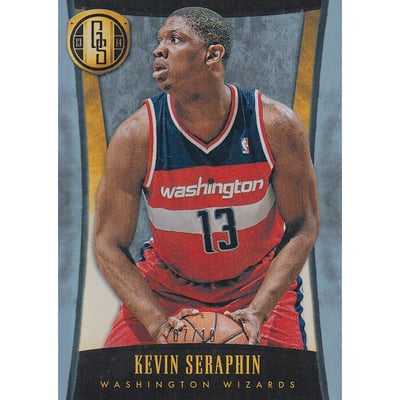 2013-14 Panini Gold Standard Platinum #38 Kevin Seraphin