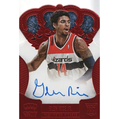 2013-14 Panini Preferred #279 Glen Rice Jr. CR AU/75
