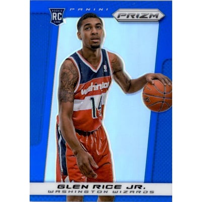 2013-14 Panini Prizm Prizms Blue #266 Glen Rice Jr.