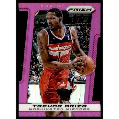 2013-14 Panini Prizm Prizms Purple Die Cut #57 Trevor Ariza
