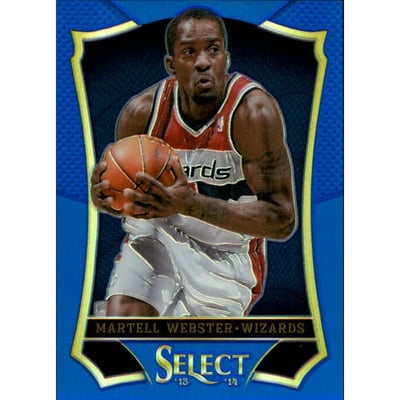 2013-14 Select Prizms Blue #129 Martell Webster