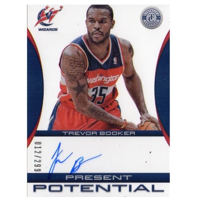 2013-14 Totally Certified Present Potential Autographs #PPTB Trevor Booker/299