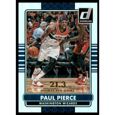 2014-15 Donruss Stat Line Career #158 Paul Pierce/213