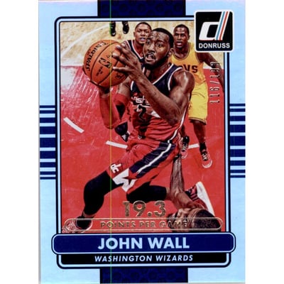 2014-15 Donruss Stat Line Season #90 John Wall/193
