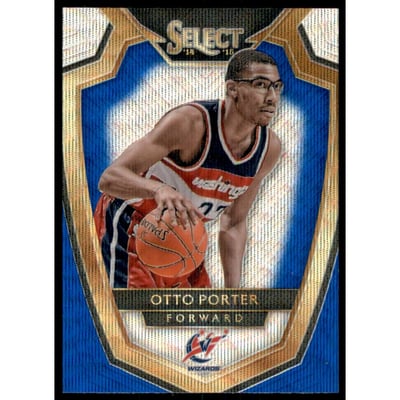 2014-15 Select Prizms Blue and Silver #129 Otto Porter PRE
