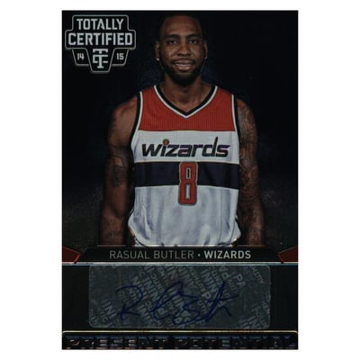 2014-15 Totally Certified Present Potential Signatures #PPSRB Rasual Butler