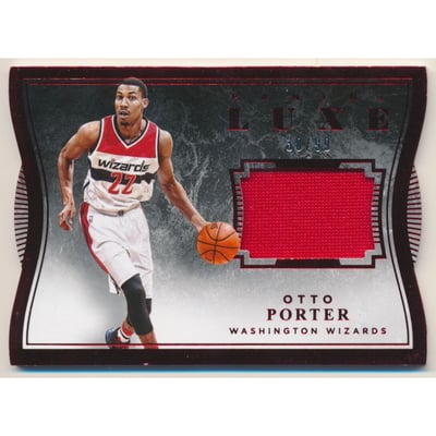 2015-16 Panini Luxe Memorabilia Die Cuts Red #65 Otto Porter/99