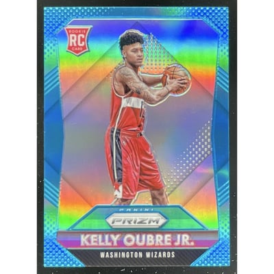 2015-16 Panini Prizm Light Blue Prizms #309 Kelly Oubre Jr. RC /199