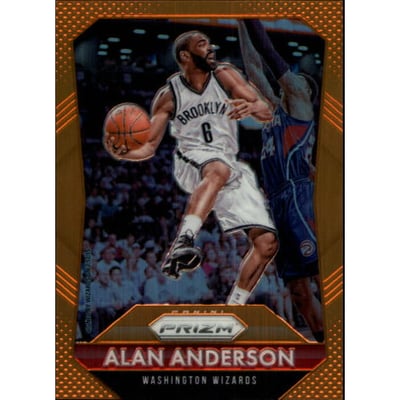 2015-16 Panini Prizm Prizms Orange #147 Alan Anderson